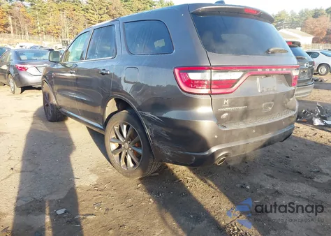 2018 Dodge Durango Gt Awd from USA, damaged, VIN 1C4RDJDG5JC346201